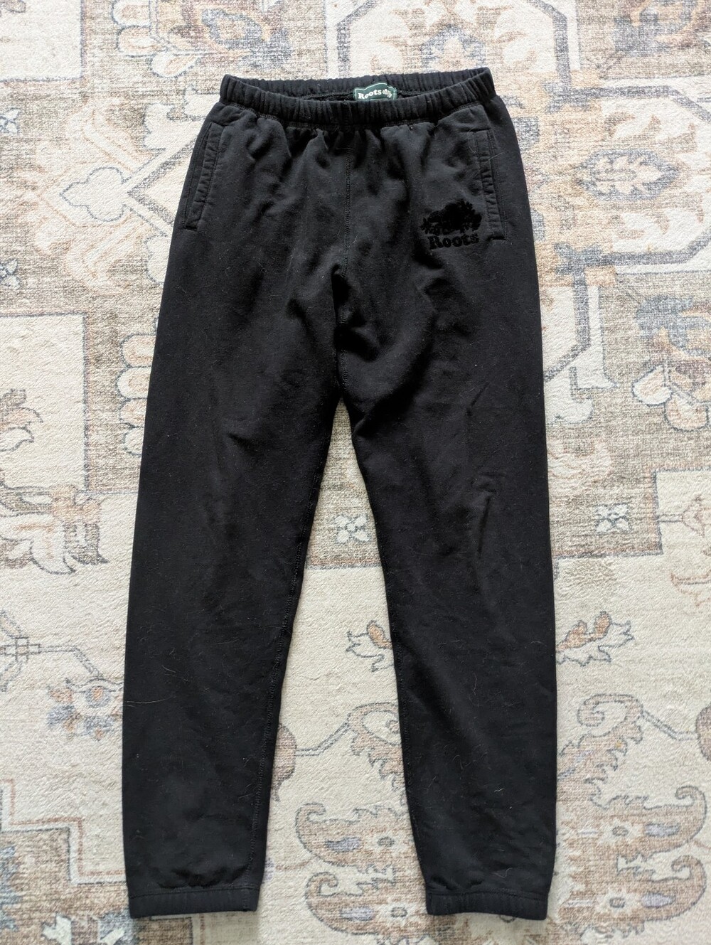 Roots Black Sweatpants